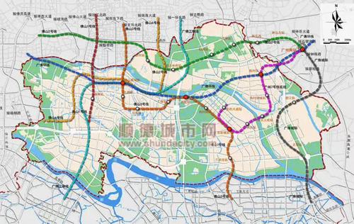 攻坚克难,地铁7号线顺德段全部站点年底开工