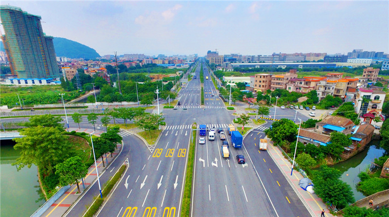 干净整洁的街道_城市影像_顺德城市网