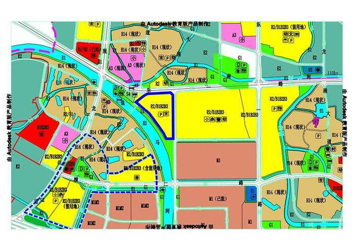 北滘西南挂牌近42万平商住地规划地铁站旁