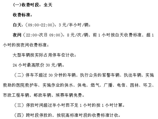 龙江2488个停车位或收费，征求意见中