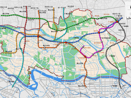 顺德将有13条轨道经过，2条地铁或年内动工