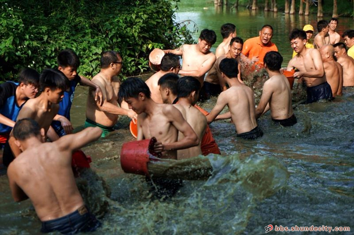 锣鼓齐天彩旗飘，又到一年起龙时