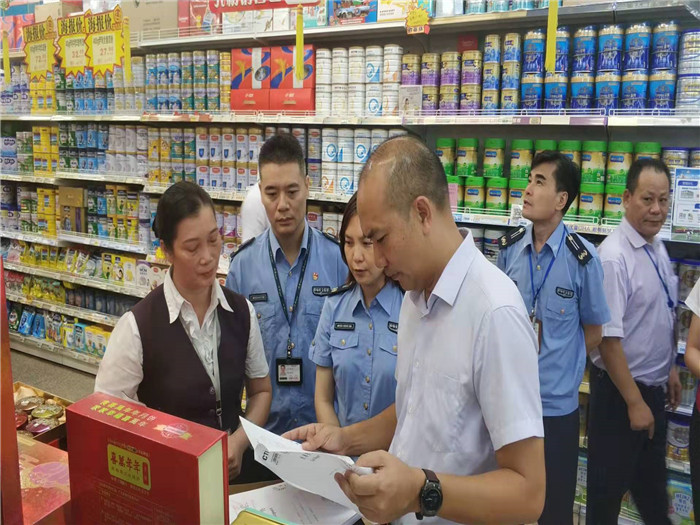 区市监局带队！开展容桂中秋节前食品检查