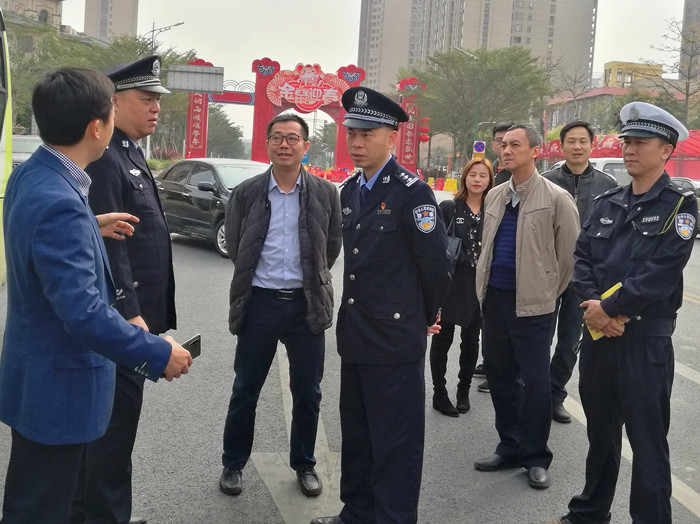 大良：节前安全检查，强调做好预警工作