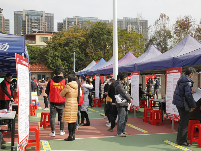 平均月薪超9000元 大良五沙专场招聘会举行