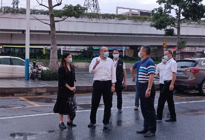 杏坛各部门迅速行动，全力防御强降雨