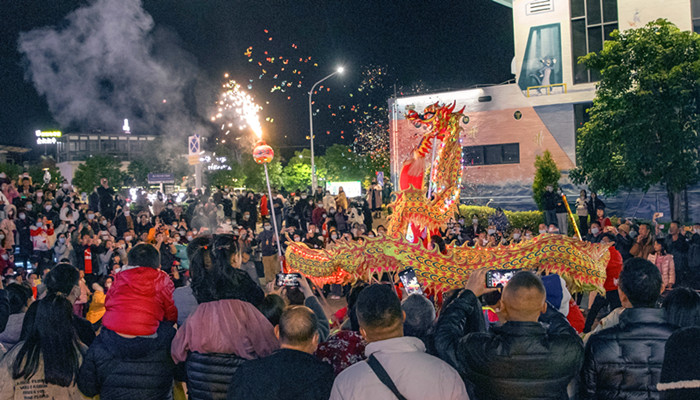 奔腾争跃！容桂这场夜光游龙送您新年好运