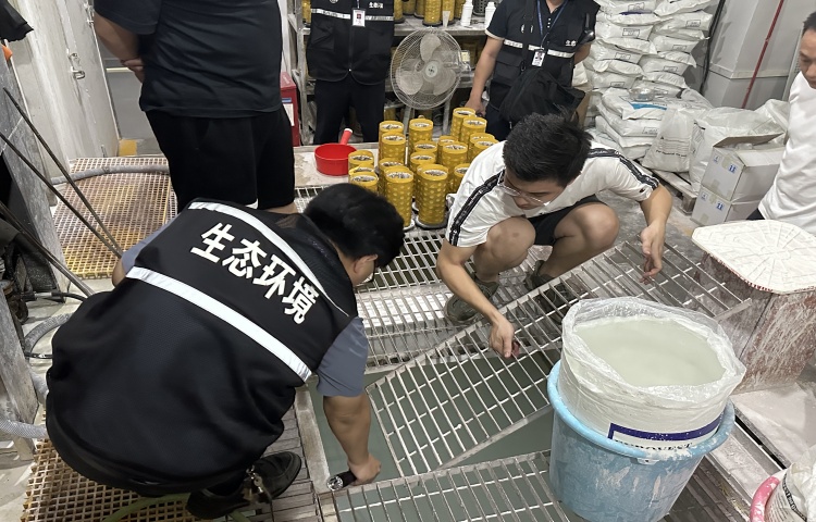 伦教：突击检查不手软，当好生态环境“守夜人”