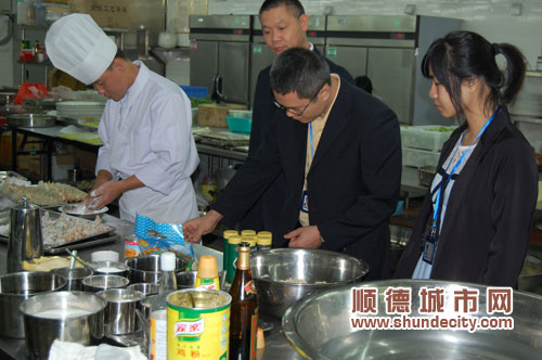 剔除鱼生，确保来顺嘉宾饮食安全