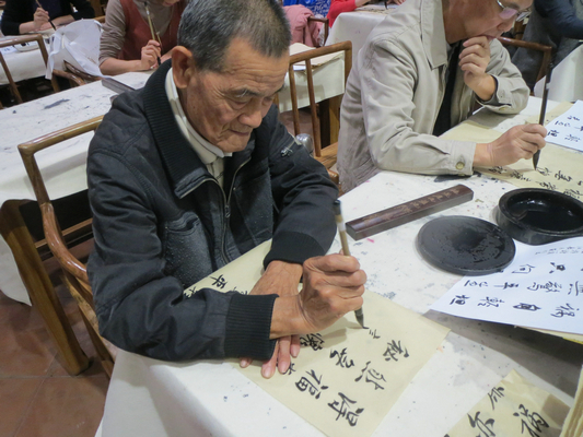 清晖墨香！大爱这顺德人的书法“宵夜”