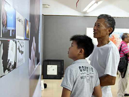 周末去哪儿？来品香港水禾田书画展吧