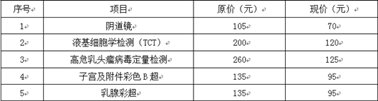 4月-5月，乐从镇有免费妇科普查活动！