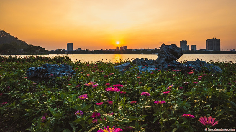 醉美夕阳顺峰山