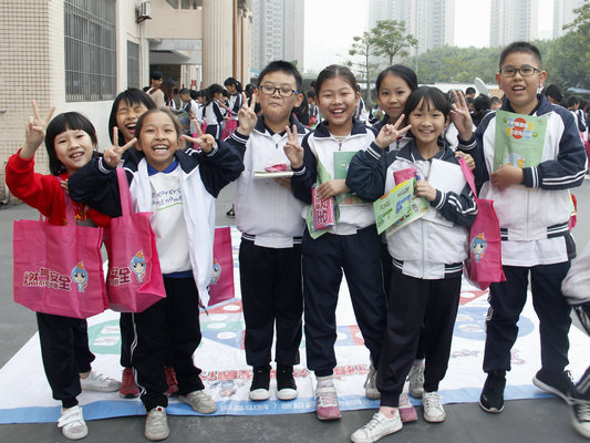 垃圾分类花样多，陈村小学生们玩嗨啦