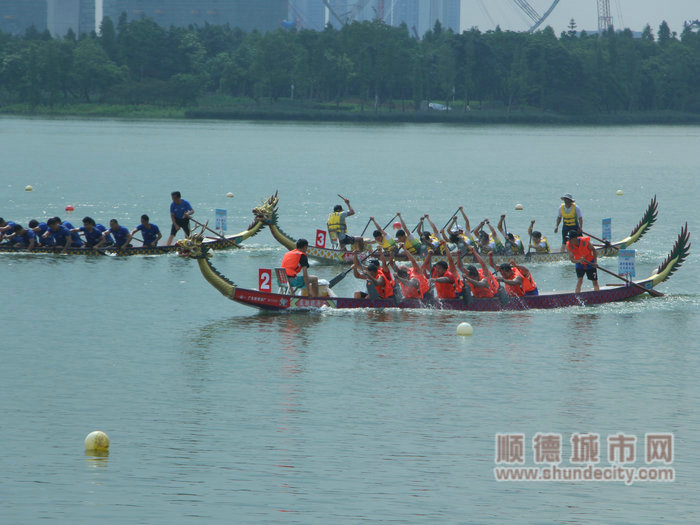 来自珠三角地区的108支龙舟角逐桂畔湖.JPG