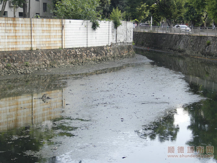 排污口有污水流入，淤泥较深。.JPG