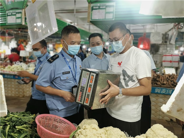 顺德首个！乐从推进农贸市场计量器具“四统一”