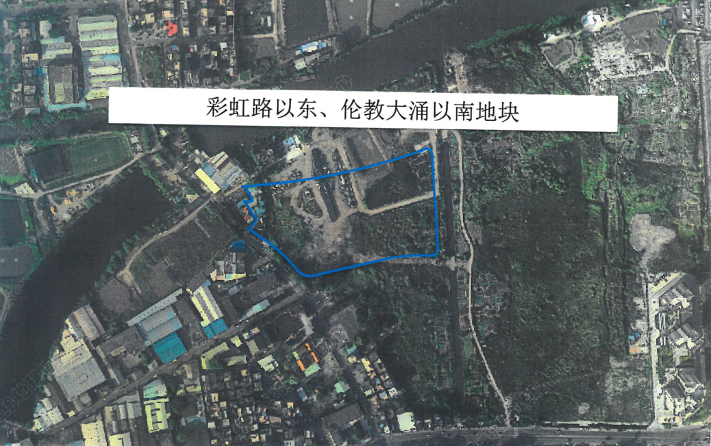 1伦教街道彩虹路以东、伦教大涌以南。.png