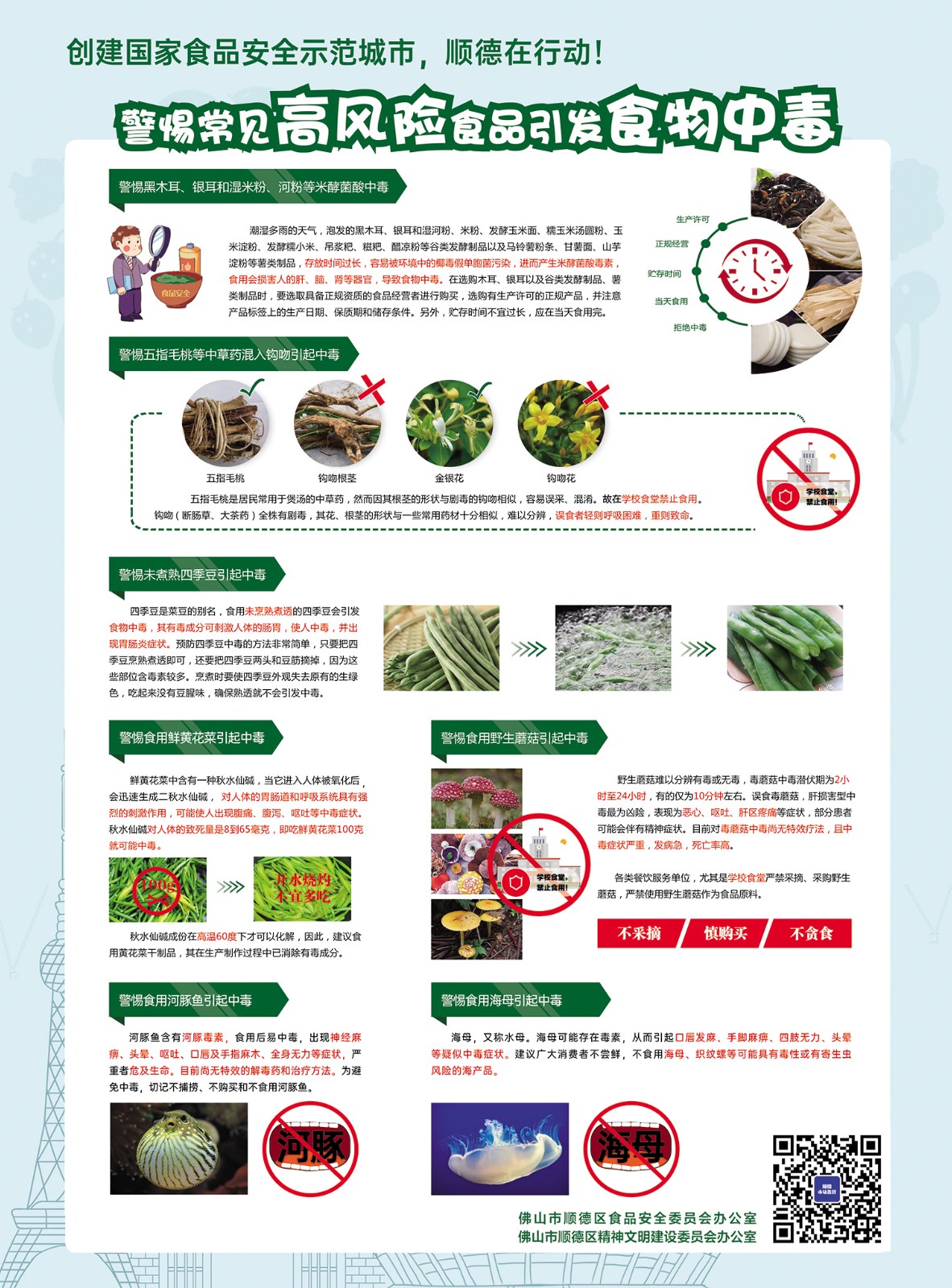 食安周 | 哪些食品会引发食物中毒？  一起来看→