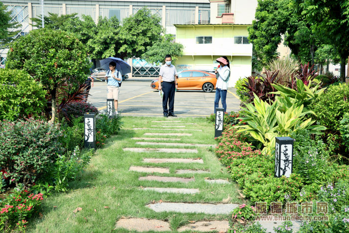 采风团成员第一站：乐从大墩村。.jpg