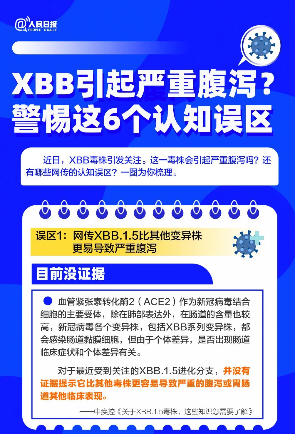 XBB引起严重腹泻？警惕这6个认知误区