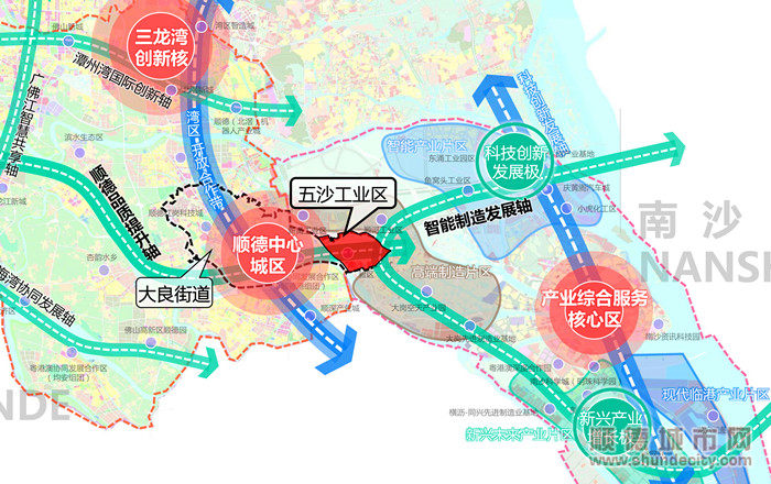 顺德区科技园五沙工业园区内产业集聚效应明显。.jpg