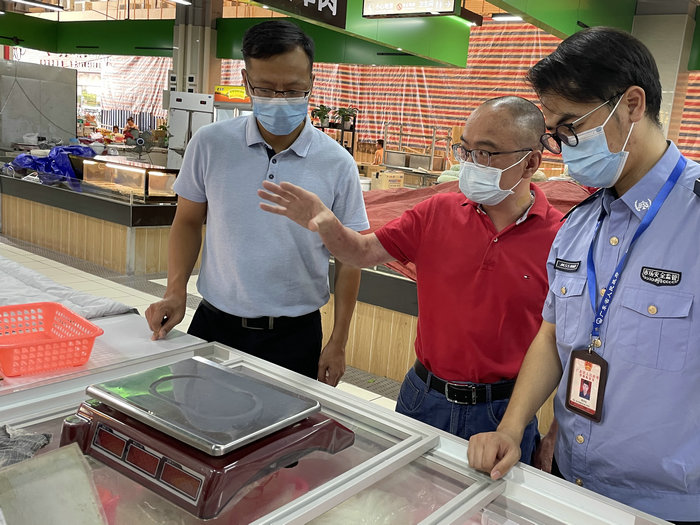 龙江加强检查，让升级的农贸市场更健康