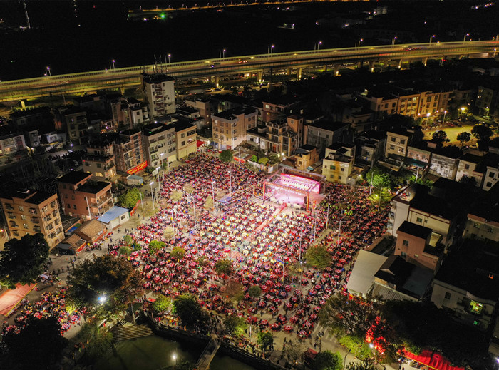 筵开500席，5000人齐聚勒流品连杜生菜会