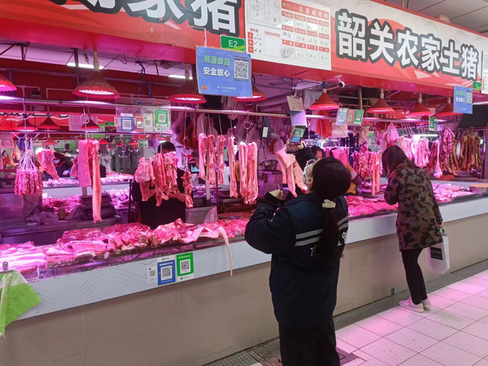 全覆盖！乐从农贸市场每一块鸡鸭鱼肉都有来源