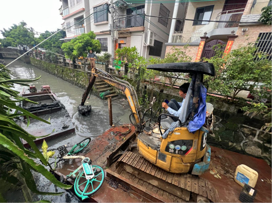 守护乐从碧水，迅速响应整治黑臭河涌