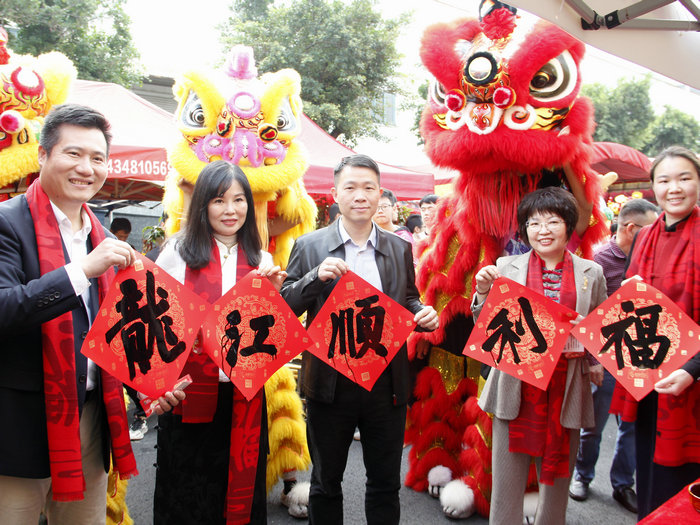 龙江迎春花市开幕啦！年花挥春美食统统有！