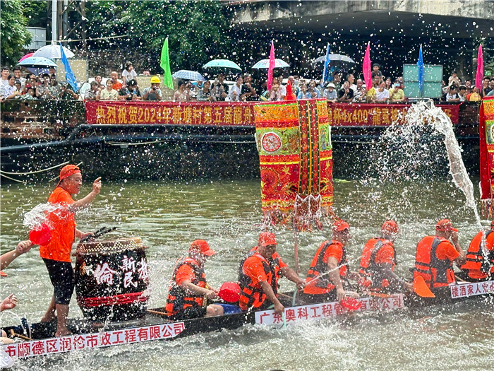 “顺德欢乐龙舟”站C位，伦教端午的“泼天祝福”你接到了吗?