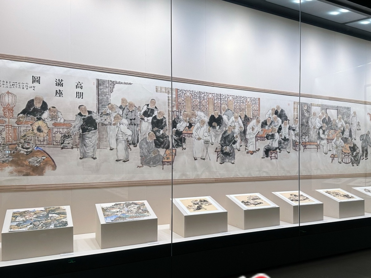 初心绘风华！郭佳明中国画作品展亮相顺德