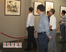 秋拍书画精品在容桂图书馆开展