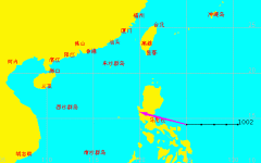 风暴“康森”来袭 　本周有雨降临